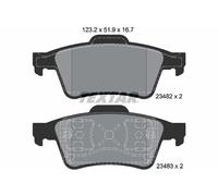 2348202 TEXTAR Kit pastiglie freno, Freno a disco per BAIC,NISSAN,RENAULT