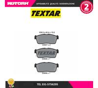 TEXTAR 2350701 Kit pastiglie freni