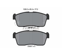 2350801 TEXTAR Kit pastiglie freno, Freno a disco per MARUTI SUZUKI,NISSAN,SUZUK