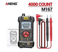 (2351)Aneng M167 Mini multimetro digitale AC/DC Tester per strumenti elettrici Auto Multimetro True