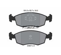 2355202 Kit pastiglie freno, Freno a disco Textar