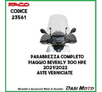 23561 PARABREZZA/PARAVENTO FACO PIAGGIO BEVERLY 300 HPE /300 S 2021-2022