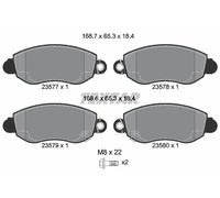 2357701 TEXTAR Kit pastiglie freno, Freno a disco per FORD,FORD AUSTRALIA