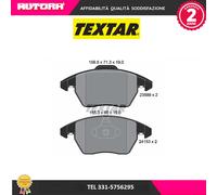 2358901 Kit pastiglie freno, Freno a disco anteriore (MARCA-TEXTAR)..