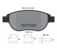 2360001 TEXTAR Kit pastiglie freno, Freno a disco per CITROËN,CITROËN (DF-PSA),E