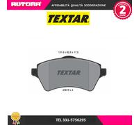 KIT PASTIGLIE FRENO ANT TEXTAR LAND ROVER FREELANDER 2.0 DI 4X4 72KW 98>00 23...
