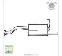 #23626 Silenziatore Marmitta Posteriore Per Honda Civic Vi Hatchback Benzina 199