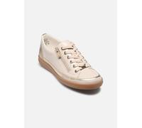 CAPRICE Damen 9-23706-44, Scarpe da Ginnastica Donna, Cream/Gold, 37.5 EU