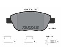 2370803 Kit pastiglie freno, Freno a disco Textar