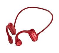 (2374) Auricolare Bluetooth Alin814-2 (orecchio aperto - microfono - rosso)