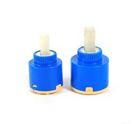 2383/5000 35 / 40mm Pratico valvola a disco a cartuccia in ceramica Valvola rubinetto Valvola miscelatore acqua calda e fredda con miscelatore interno (35mm)