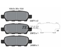 2387101 Kit pastiglie freno, Freno a disco Textar