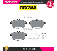 2388101 Kit pastiglie freno a disco anteriore (MARCA-TEXTAR)..