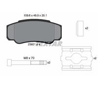 2392101 Kit pastiglie freno, Freno a disco Textar