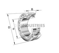 23936-S-K-MB-C3 FAG/Schaeffler Technologies 180 x 250 x 52 mm SPHERICAL ROLLE...
