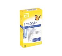23943 Freestyle Strisce Glucosio Optium Confezione da 50