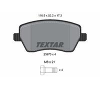2397301 Kit pastiglie freno, Freno a disco Textar