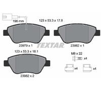 2397901 Kit pastiglie freno, Freno a disco Textar
