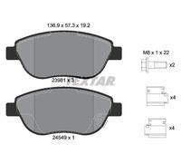 2398101 Kit pastiglie freno, Freno a disco Textar
