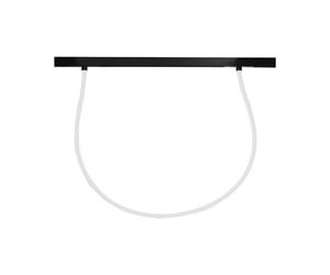 23W LED Magnetic Track Light Flexible Tube 2M CCT: 3000K Black Body
