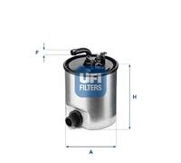24.007.00 Filtro carburante Ufi