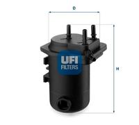 24.050.00 Filtro carburante Ufi
