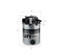 UFI 25.056.00 Filtro olio