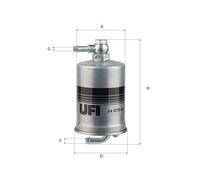 24.072.00 Filtro carburante Ufi