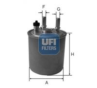 UFI 25.061.00 Filtro olio