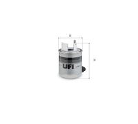 UFI 24.095.07 - Filtro carburante