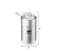 UFI 25.070.00 Filtro olio