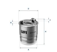 24.111.00 Filtro carburante Ufi