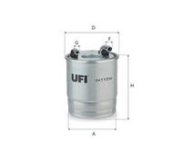 24.112.00 Filtro carburante Ufi