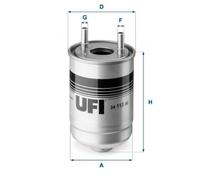 24.113.00 Filtro carburante Ufi