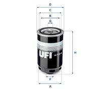 24.122.00 UFI Filtro carburante per HYUNDAI,KIA