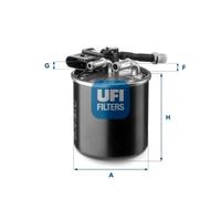 24.151.00 Filtro carburante Ufi