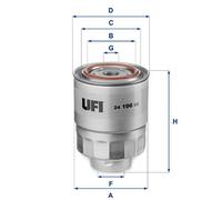 UFI 24.196.00 Filtro carburante