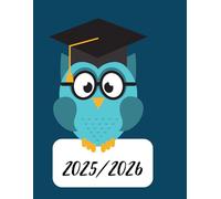 24/25 A4 Week To View Wise Owl Academic Diary With Weekly Affirmations: 13 Month Weekly School Planner With Timetable And Conversion Charts