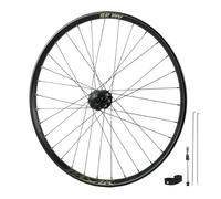 24/26/27,5/29'' Bici Da Dirt Jump QR Ruota Anteriore Viti Di Bloccaggio Ruote Posteriori Per DH/AM/Mountain Bike Cerchi In Lega Di Alluminio Per 8-12 Velocità 32 Fori(Front-black,27.5in)