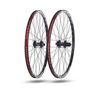 24/26/27,5/29"Set Ruote Per Mountain Bike Cerchi Lega Alluminio Doppio Strato 32 Fori Freno Disco Ruote Perno Passante Anteriore 2 Posteriori 4 Mozzi Cuscinetti Per Cassette 7-11 Velocità (Color : Bl