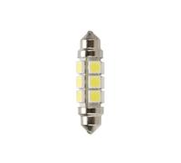 24/28V Led Series - 12 Led SMD - 11x43 mm - SV8,5-8 - 2 pz - Scatola - Bianco -