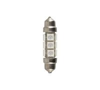 24/28V Led Series - 12 Led SMD - 11x43 mm - SV8,5-8 - 20 pz - Scatola - Verde -