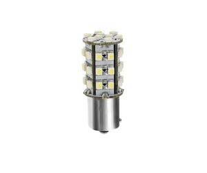 24/28V Led Series 39 SMD x 1 chips (P21W) BA15s 1 pz Scatola Bianco Doppia polar