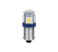 24/28V Led Series - 5 SMD x 1 chip - (T4W) - BA9s - 20 pz - Scatola - Blu -...