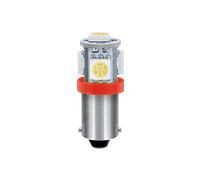 24/28V Led Series - 5 SMD x 1 chip - (T4W) - BA9s - 20 pz - Scatola - Rosso...