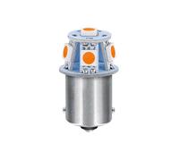 24/28V Led Series - 6 SMD x 1 chip - (R5W) - BA15s - 20 pz - Scatola - Arancio