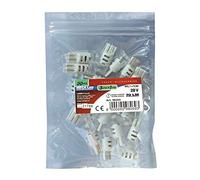 24/28V Mega-Led 3 - 3 SMD x 1 chip - (T10) - W2,1x9,5d - 20 pz - Busta - Bianco
