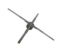 24.2in 3D Hologram Fan HD 722 LED Supporto Telefono APP PC WiFi Display pubblicitario olografico con telecomando Ampio angolo di visione