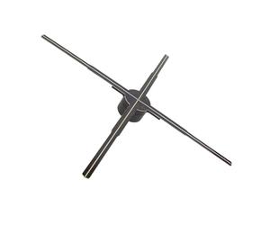 24.2in 3D Hologram Fan HD 722 LED Supporto Telefono APP PC WiFi Display pubblicitario olografico con telecomando Ampio angolo di visione