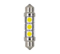 24/30V Led Series 12 SMD x 3 chips 11x41 mm SV8,5-8 20 pz Sacchetto Bianco Doppi